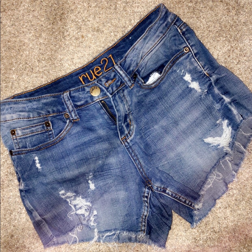 jean shorts